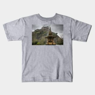 Castle and Fountain Kids T-Shirt